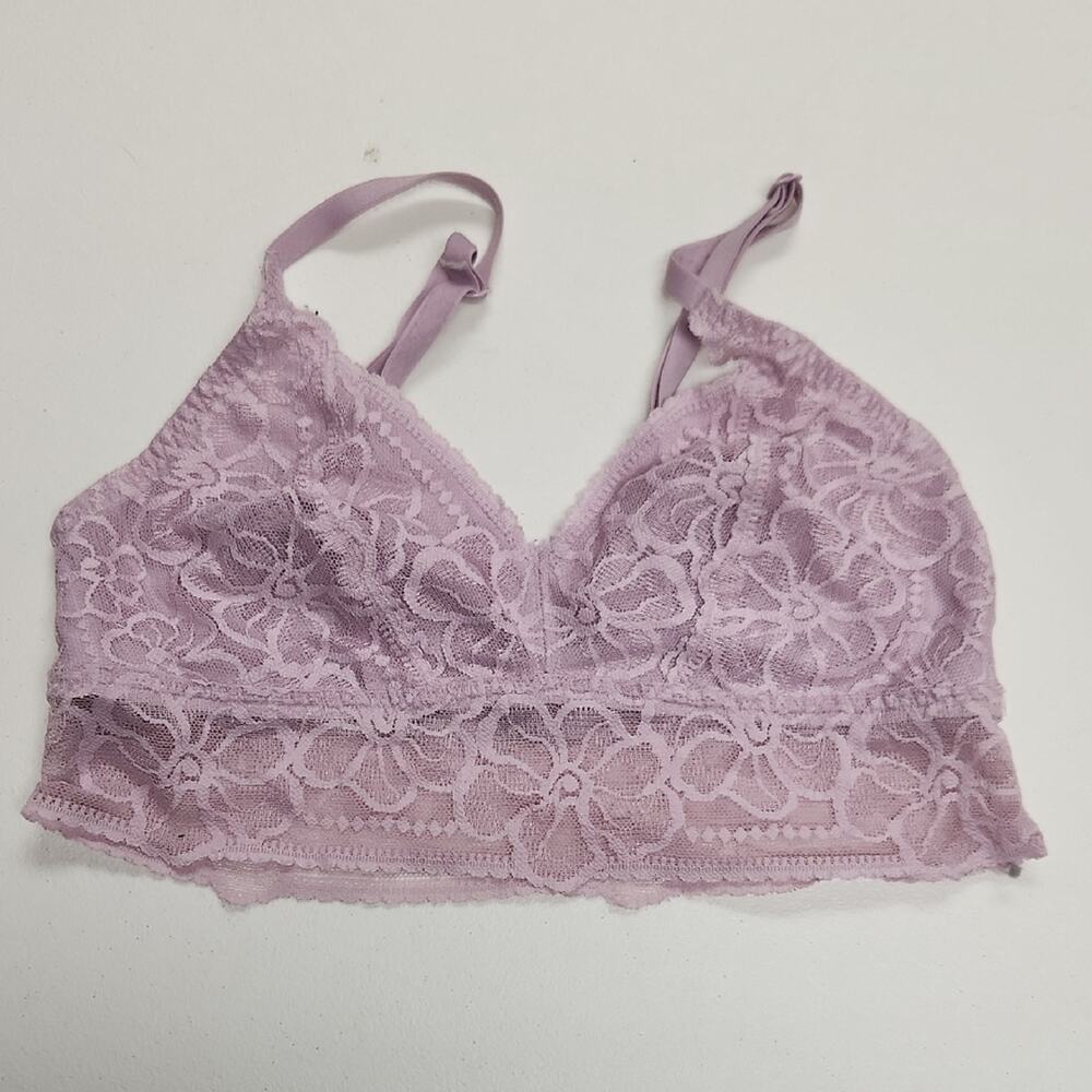 PINK Victoria's Secret Lilac Lace Bandeau